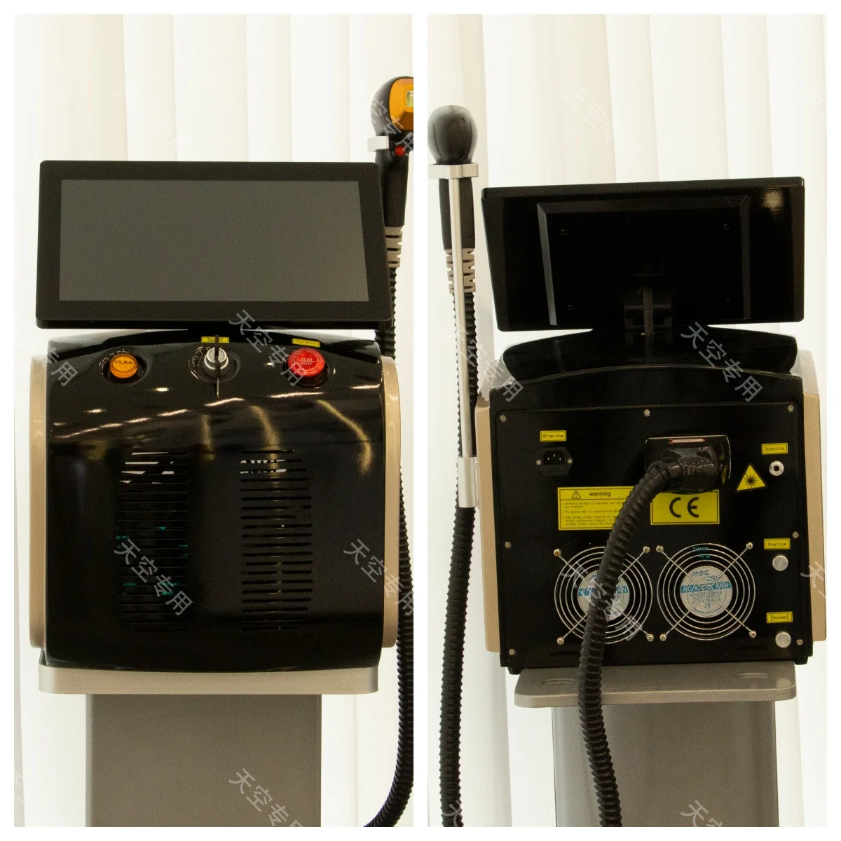 

Portable High Power Ice Cooling Triple Laser 755 808 1064 Device Diode Laser 3 Wavelength Painless 808nm Hair Removal Machine