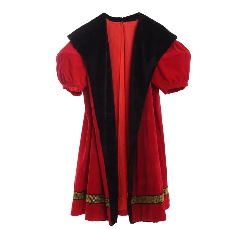 

King Costume Europe Style Royal Renaissance Henry VIII Men Kings Cloak Cape with Hat Halloween Costumes sf/1