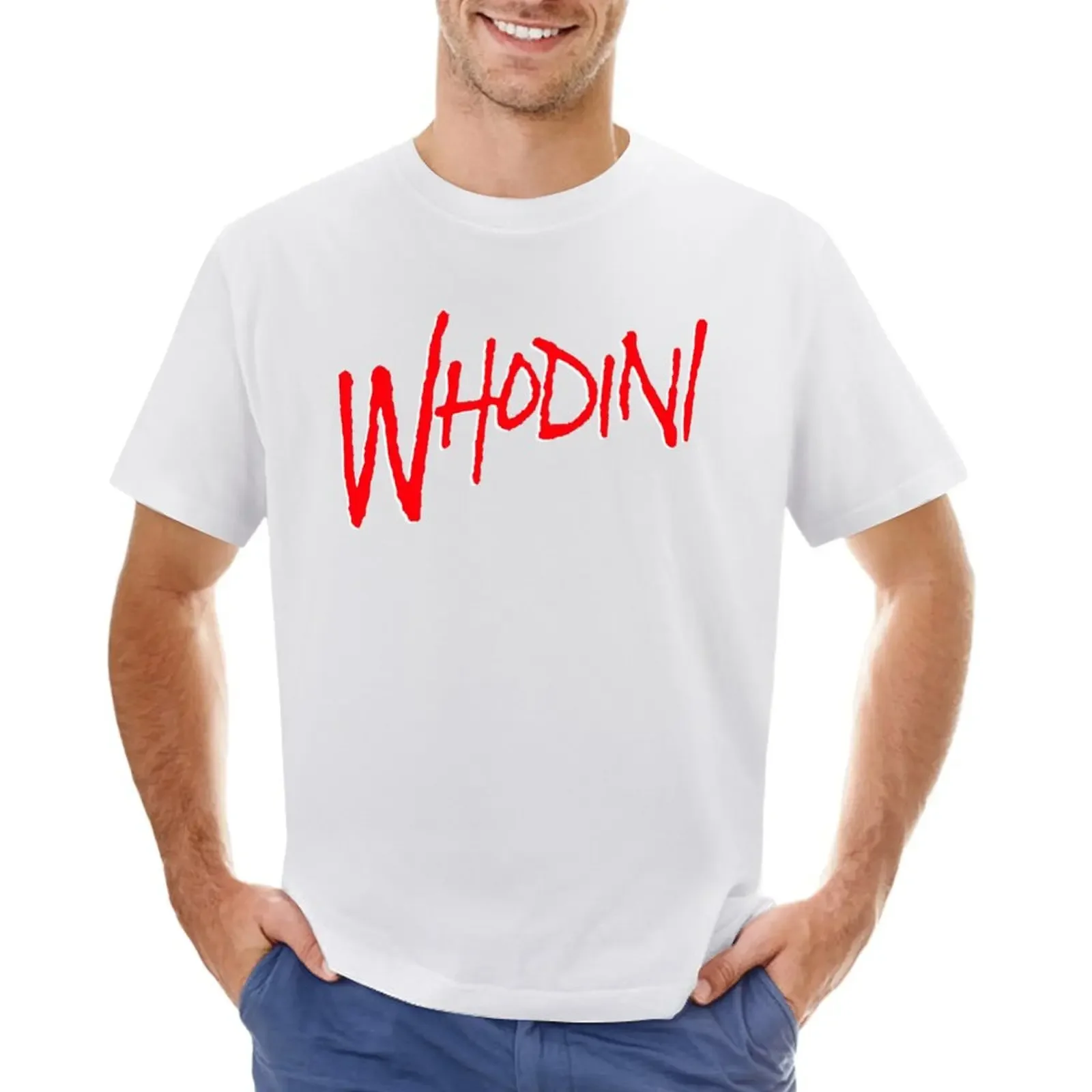 Whodini T-shirt boys whites funnys plus sizes plus size tops men clothing