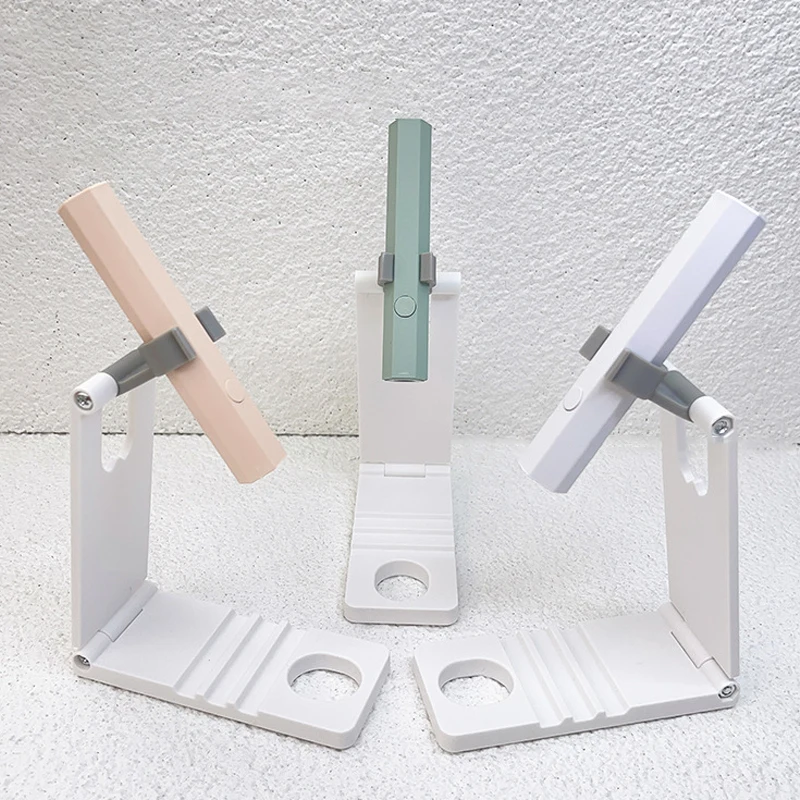 Nail Art Light Lamp Holder Nail Dryer Machine Phototherapy Lamp Bracket Rotatable And Foldable Metal Pen Uv Light Lamp Holder