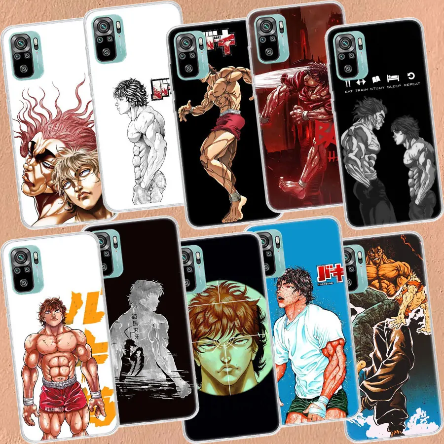 Demonic Mantis Hanma By Vertei Baki Hanma Phone Case For Xiaomi Redmi Note 11 12 Pro Plus 10 9 8 7 12S 11T 11S 11E 10S 9T 8T 9S