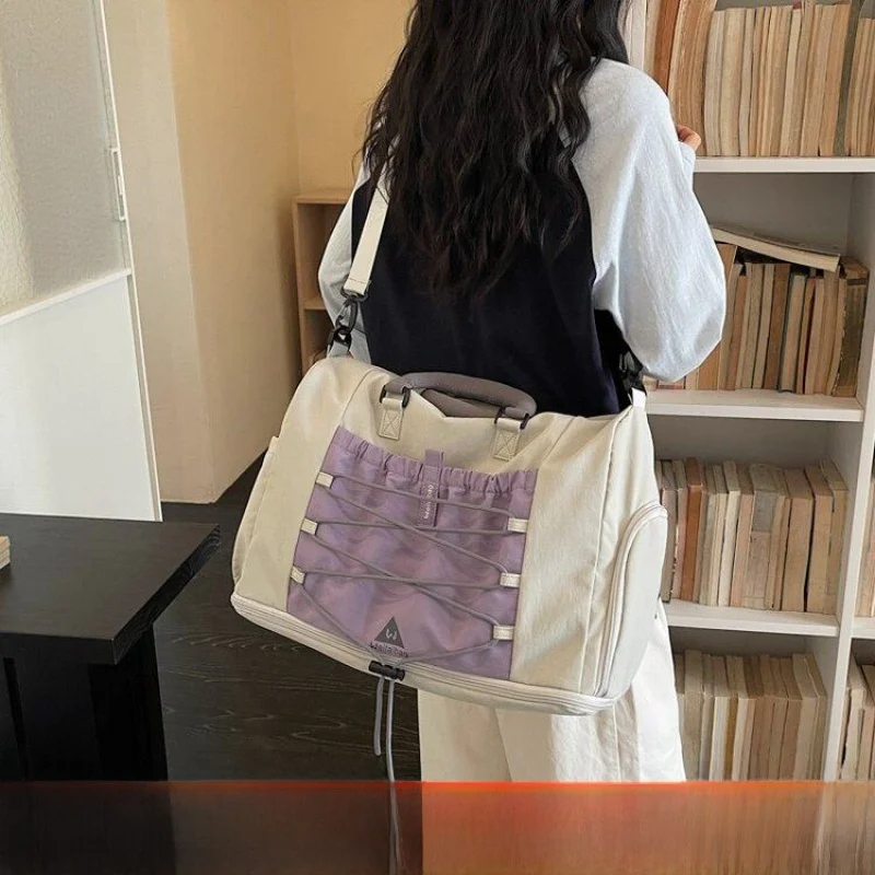 2026 New Women's Casual Crossbody Bag Fitness Travel Bag Portable Single Shoulder Bag Leisure Handbag Outdoors Travel Bag
