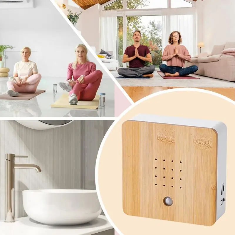 صندوق صوت نقيق الطيور الذكي آلة الضوضاء الحيوانية مستشعر حركة صندوق الطيور الغناء لغرفة النوم وغرفة المعيشة