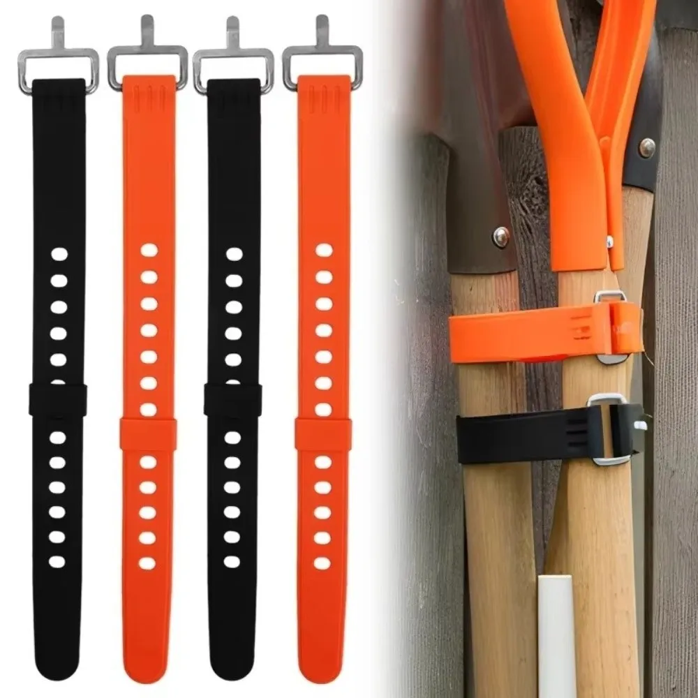Belt Buckle Rubber Tension Strap Adjustable Reusable Cargo Tie-Down Strap Silicone 35/45/55cm Utility Belt Camping Hiking