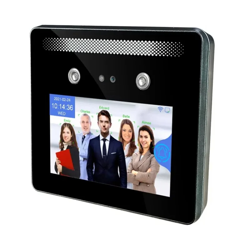 AI Biometric RFID NFC Video Intercom 5 Inch Facial Access Control System Product With Cloud Software And Power Supply