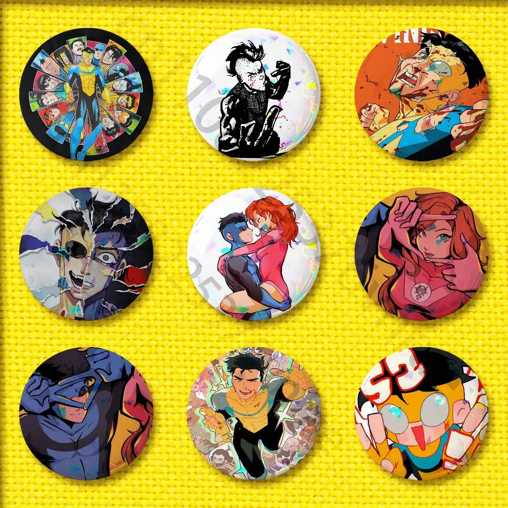 

M-Mohawk Mark I-Invincible Badge For 75mm 25mm 44mm 32mm 58mm Round Pin Brooch Insignia Shell Adornment Cover