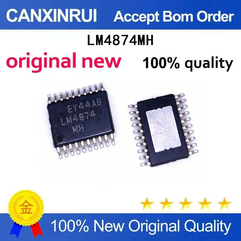 

(5-100 Pieces) LM4874MH LM4874 TSSSOP brand new