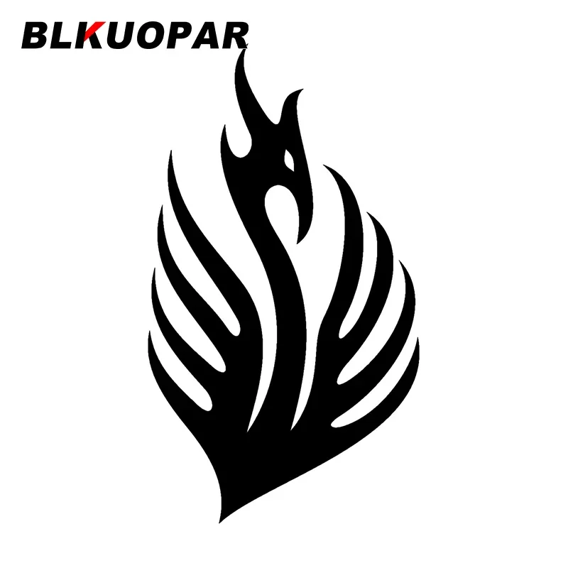 BLKUOPAR Falcon Car Sticker Personality Funny Waterproof Laser Decal Creative Original Refrigerator Windshield Car Decoration