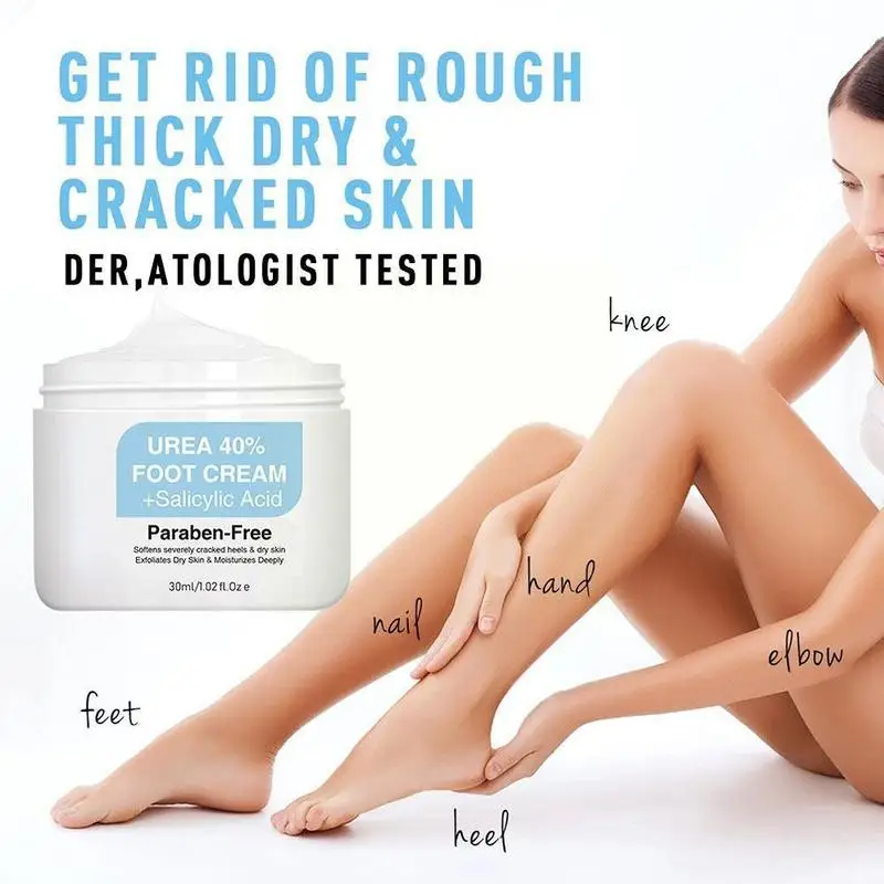 Foot Care Urea Cream Foot Scrub Salicylic Acid Exfoliates Callus Moisturizing Cream Skin Repair Remover Dead Skin Foot Cream