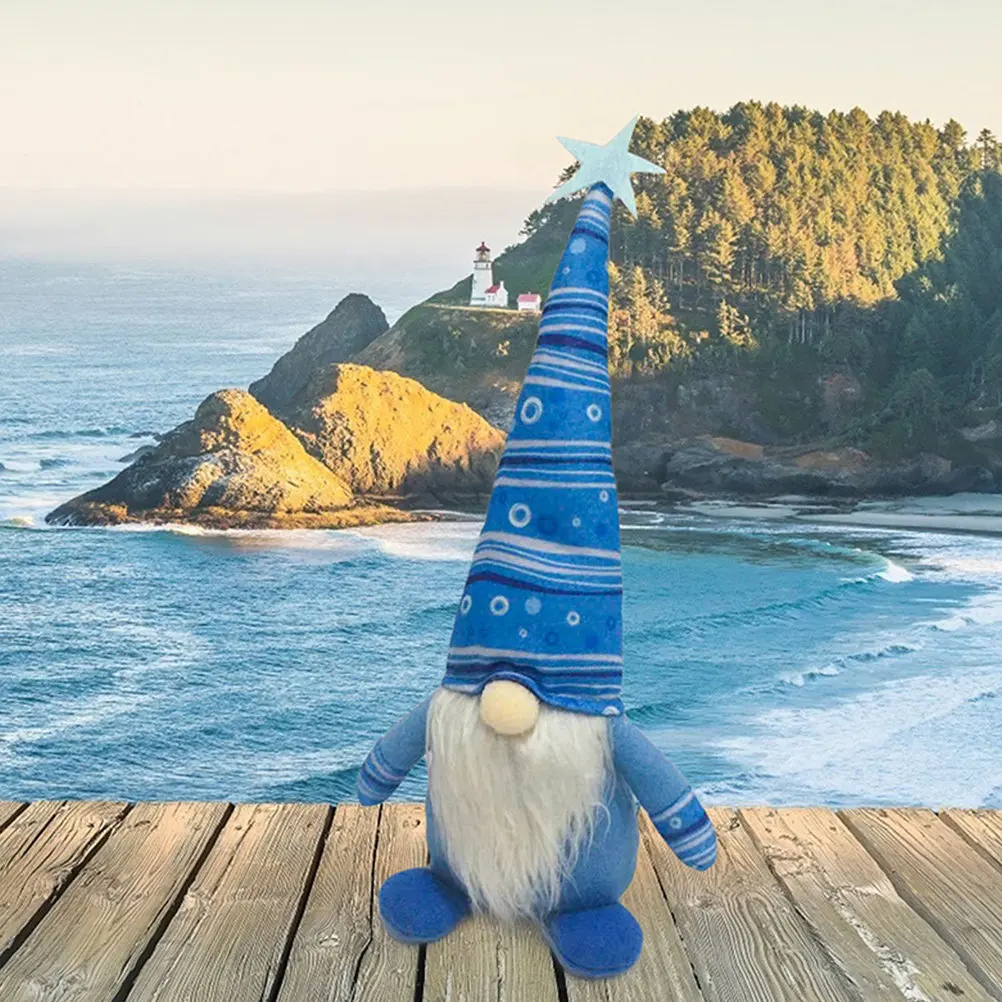 

2Pcs High Quality Skin Friendly Faceless Gnome No Shedding No Odor Eco Friendly Summer Festival Desk Table Gnome Ornament