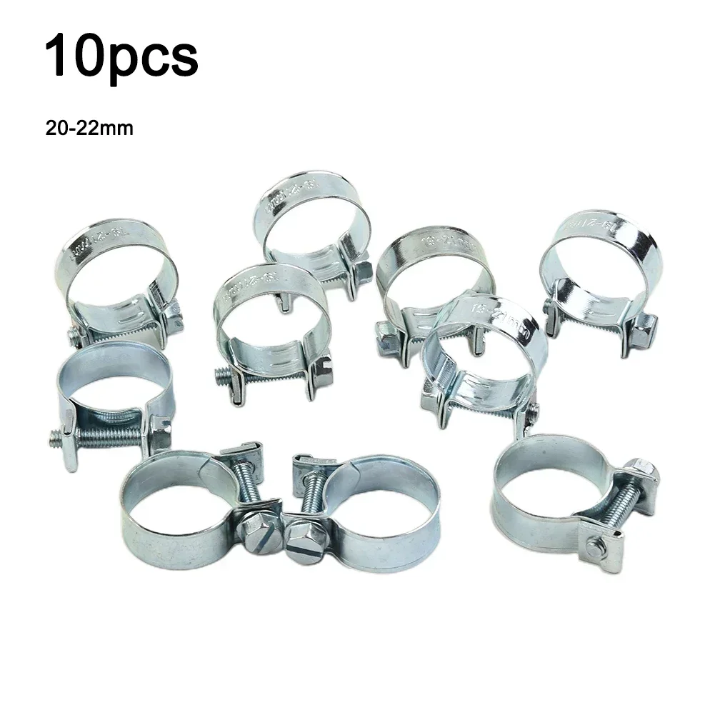 Mini Hose Clips Nut And Bolt Fuel Line Clamps Petrol Pipe Diesel Air Small Clamp Tools Herramientas Ferramentas