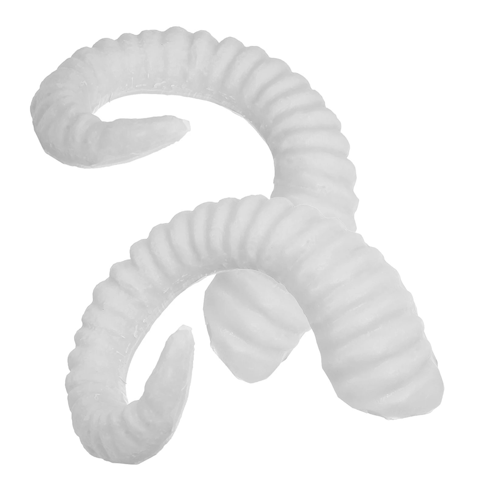 

Headdress for Party Sheep Horn Headband Headbands Small Horns Halloween Curled White Plastic Costume Child