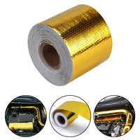 Car Exhaust Wrap Thermal Installation Heat Insulation Tape Roll High Temperature Resistance Note OEM Number Easy Installation