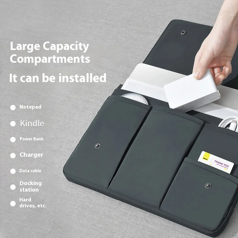 Laptoptas Voor Xiaomi Lenovo Dell Notebook Computer Laptop Sleeve Voor Macbook Air Pro Retina 13 14 15 15.6 inch Laptops Case