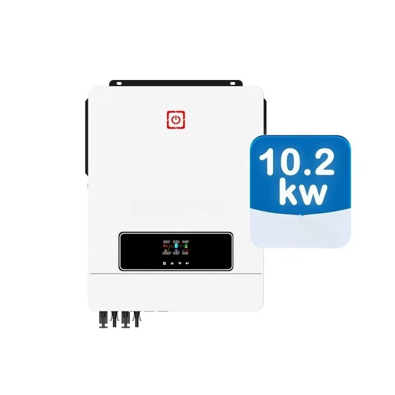 Solar Inverter 10.2kw 8.2kw 7.2kw Solar Power 48v Dual Hybrid Inverter Pure Sine Wave High Frequency 230v Off Grid Inverter