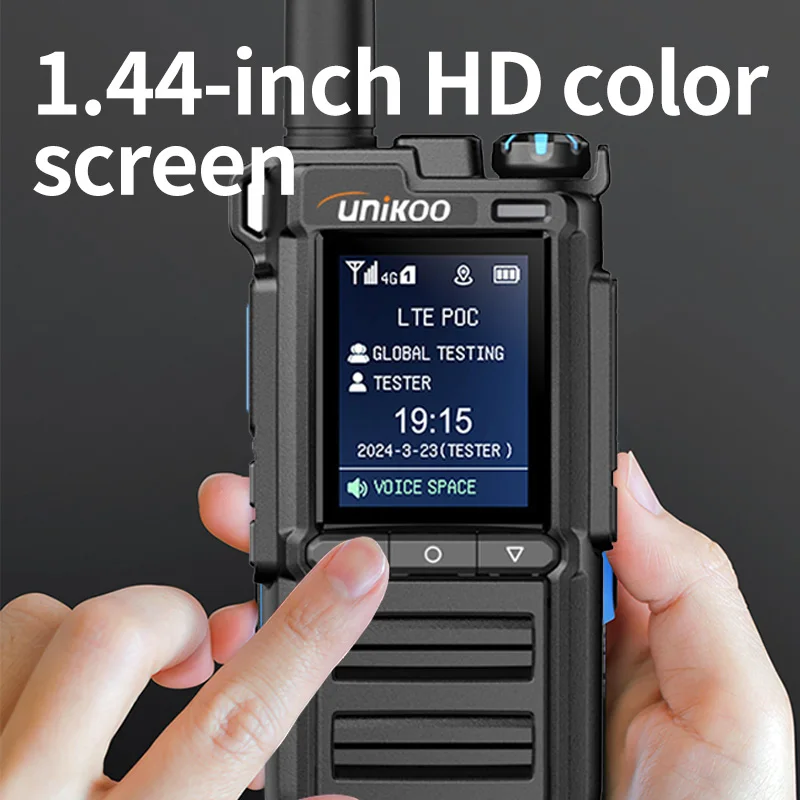 UNIKOO PN506 POC اسلكية تخاطب بطاقة Sim مجانية 5000 كجم طويلة المدى العالمي PTT 4G POC راديو لاسلكي للتحكم عن بعد اتجاهين الراديو