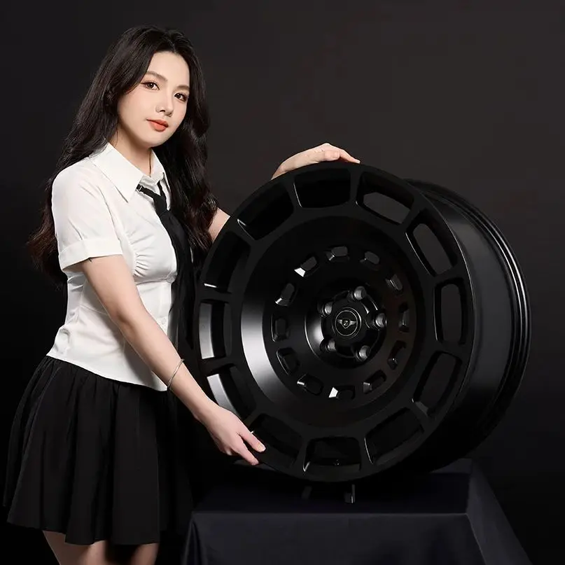 

Колесные диски Zhongzan из кованого сплава для Land Rover Defender, матовые черные, на заказ, легкосплавные, облегченные автомобильные диски