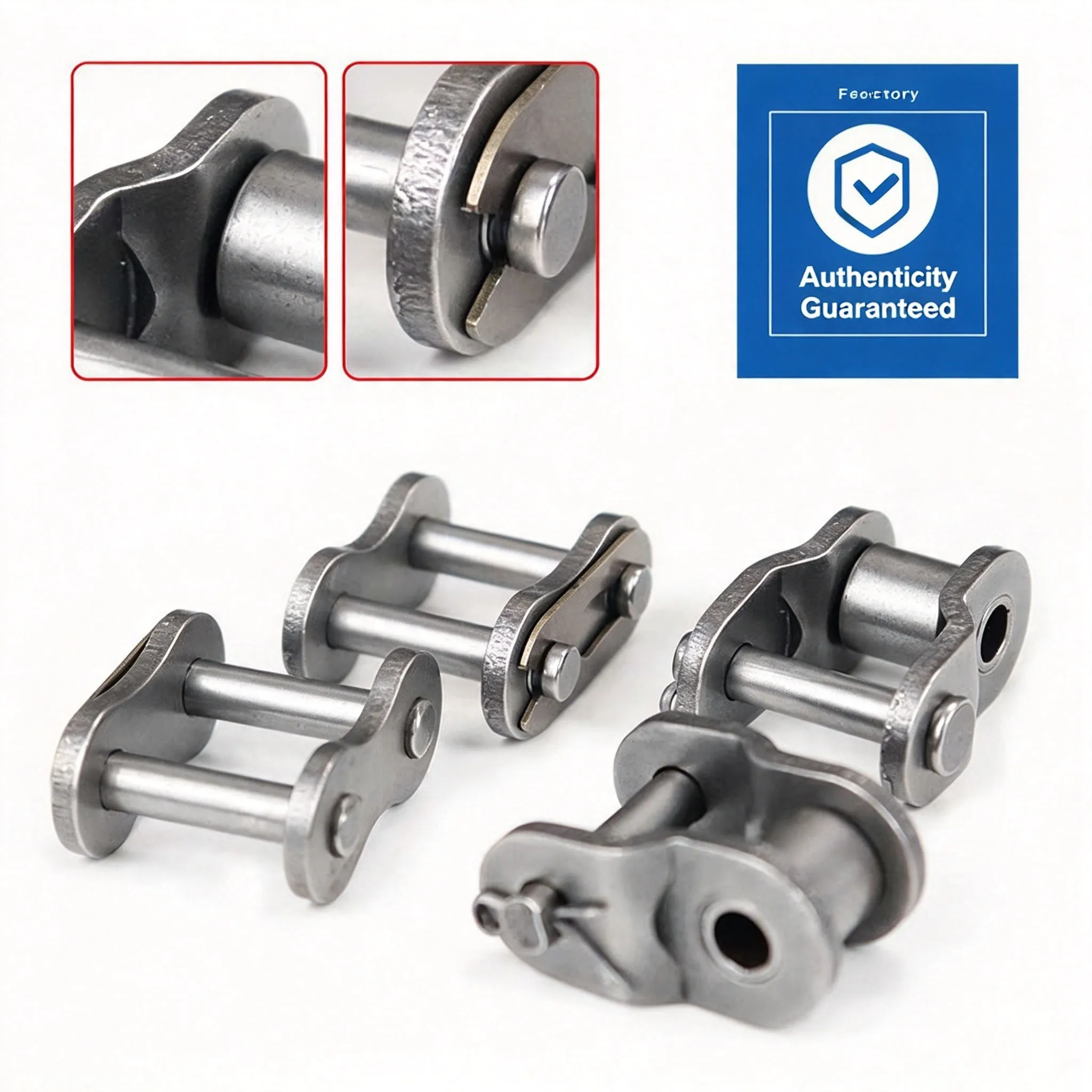 Motorcycle Chain Connector Clip Full Link/Half Link Heavy Duty for 420 428 428H 428HV 520 530 630 Chains