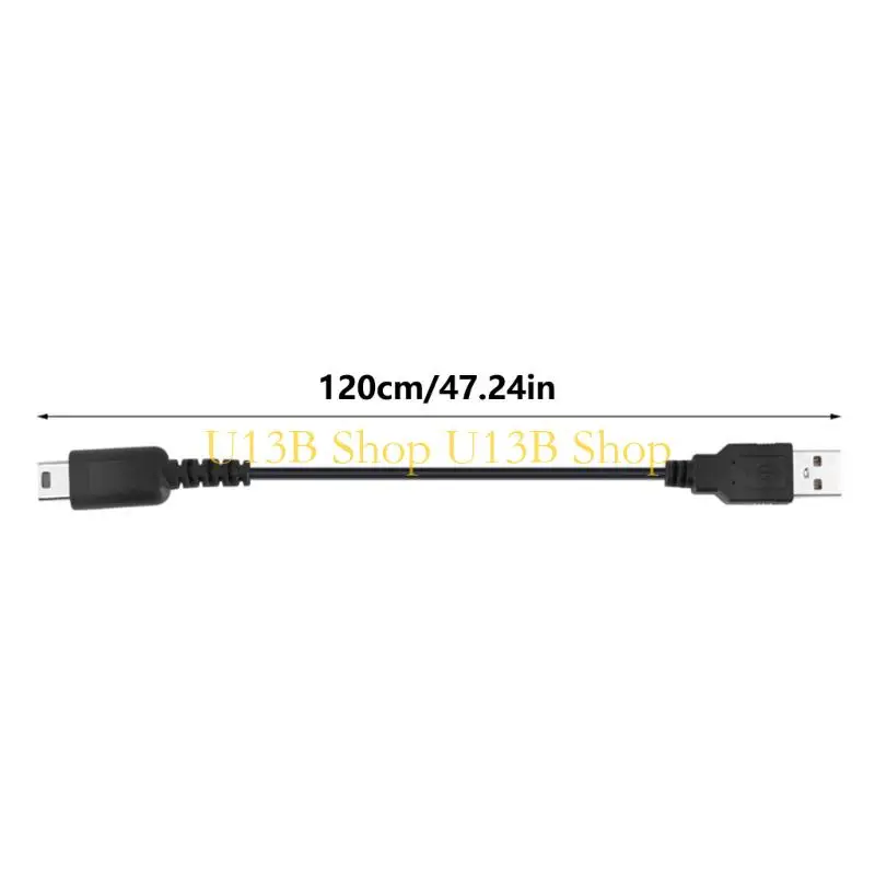 U13B USB Charging Cable Power Charging Cord Replacement for Handheld Console Indoor Use