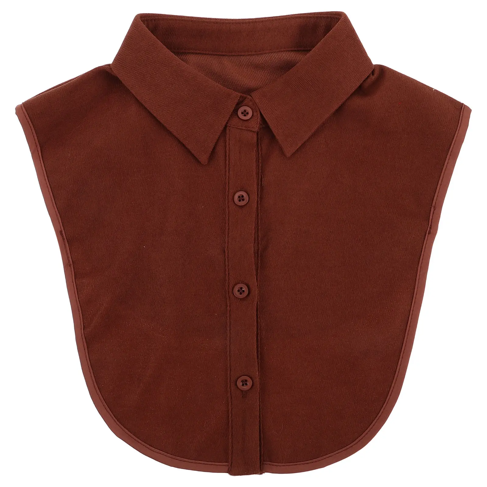 

Модный съемный воротник для женских рубашек: классический заостренный воротник из искусственного меха, легко надеваемый, универсальный аксессуар для повседневного образа.