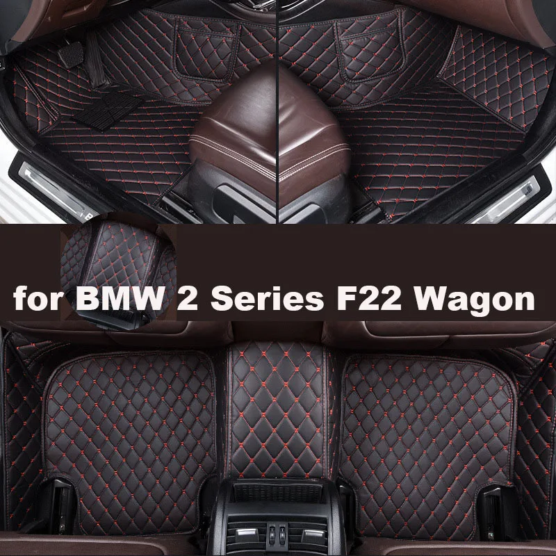 

Car Floor Mats for BMW 2 Series F22 Wagon 2014-2016 Accessories Customized Auto Carpets