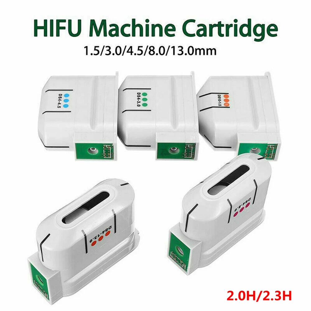 2.0.H /2.3 H/ HIFU Machine Ultrasound Face 10000 Shots Exchangeable Facial Body HIFU Cartridge/ HIFU Transducer