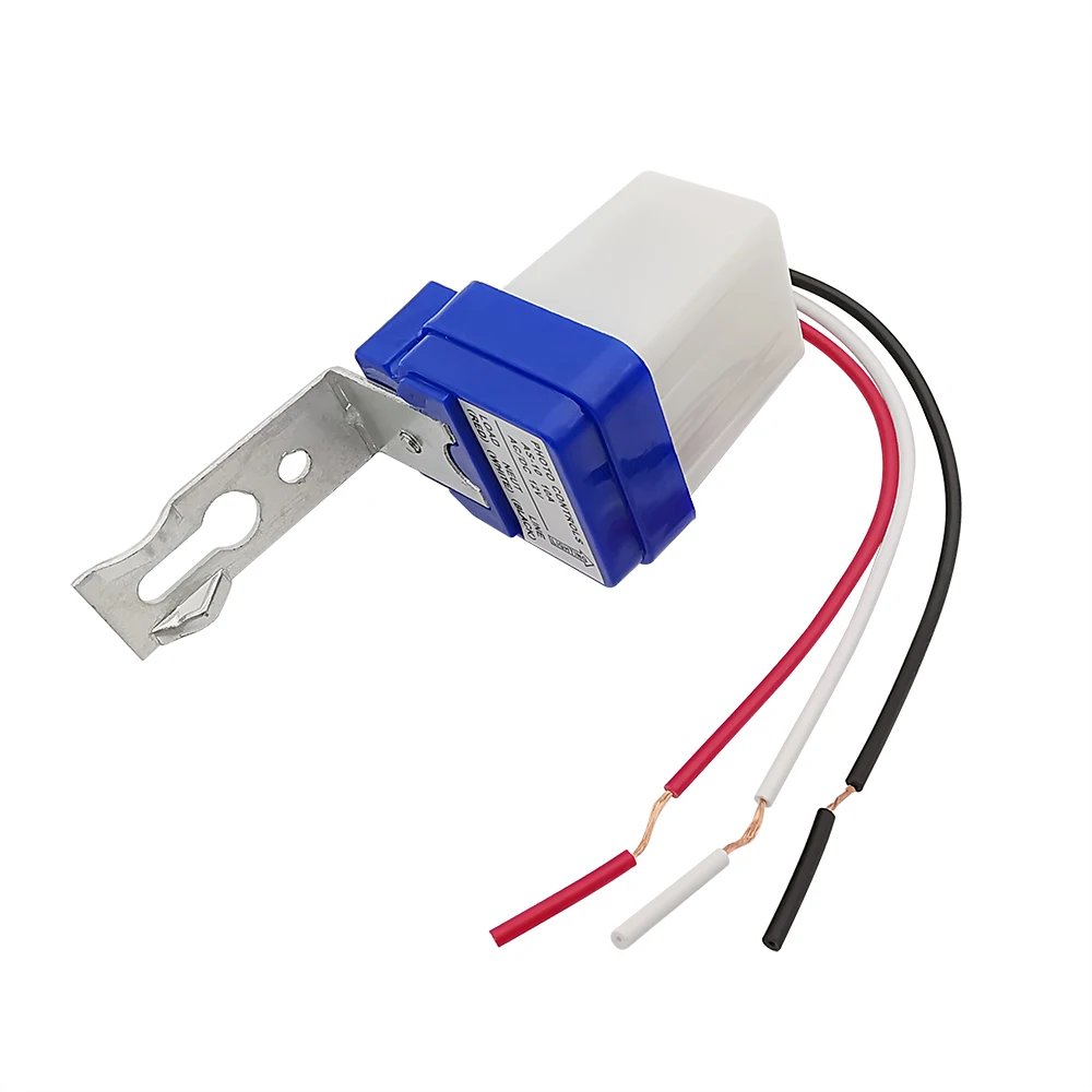 5Pcs Photoswitch Sensor Switch Universal Automatic On Off Photocell Street Light Control DC/AC 10A 12V 24V 110V 220V