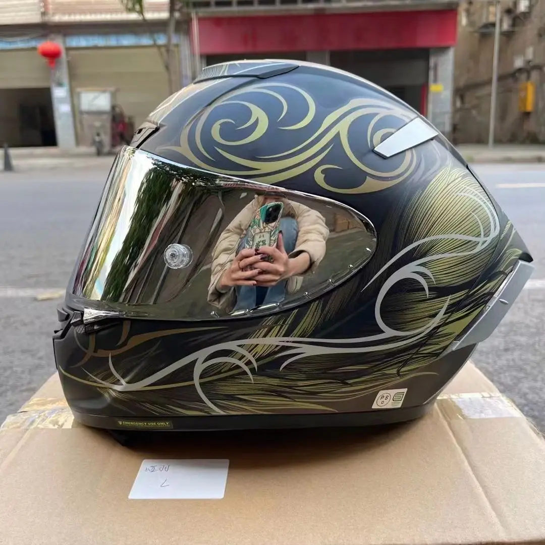 

DOT Approved Full Face Motorcycle helmet X14 X-14 KUJAKU TC-5 Riding Motocross Racing Motobike Helmet Casco De Motocicleta