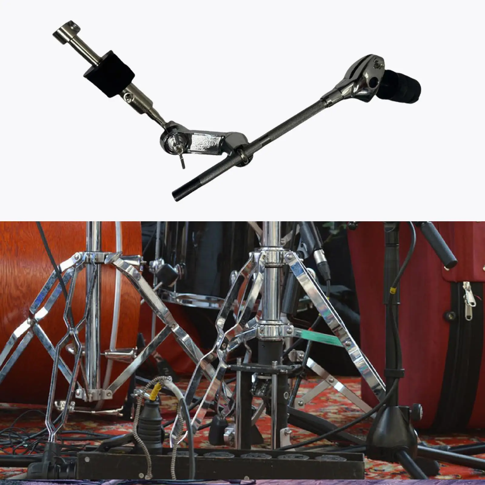 

Cymbal Holder Drum Parts Cymbal Arm for Cymbal Percussion Instrument