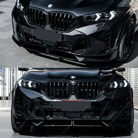 For BMW X6 G06 LCI M Pack MP 1:1 OEM Style Front Bumper Splitter Lip Spoiler Diffuser 30d 40i 40d M60i M Sport 2023-2025 Tuning