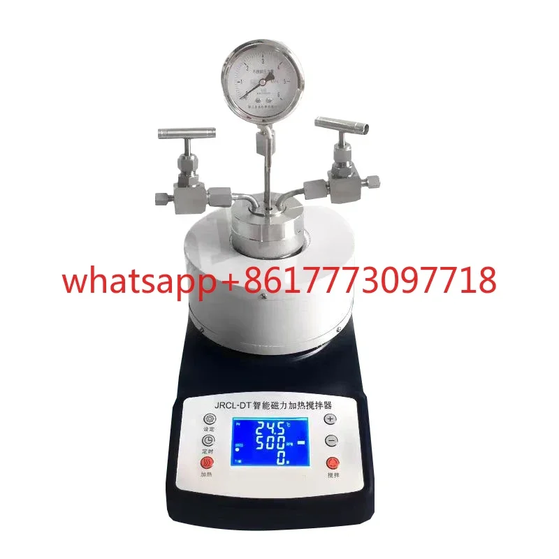 

500ML High pressure temperature Autoclave Reactor with stirrer 10Mpa 304 Stainless Steel Reaction Kettle