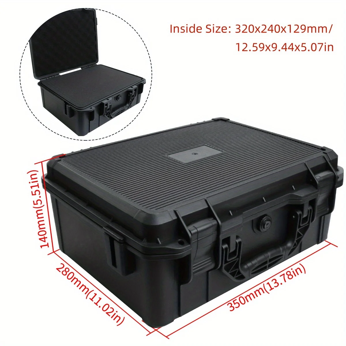 Hard Shell Tool Storage Case Image 6