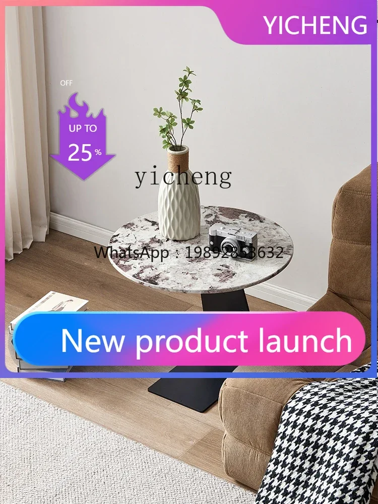 

LYY natural marble edge few light luxury modern simple small apartment