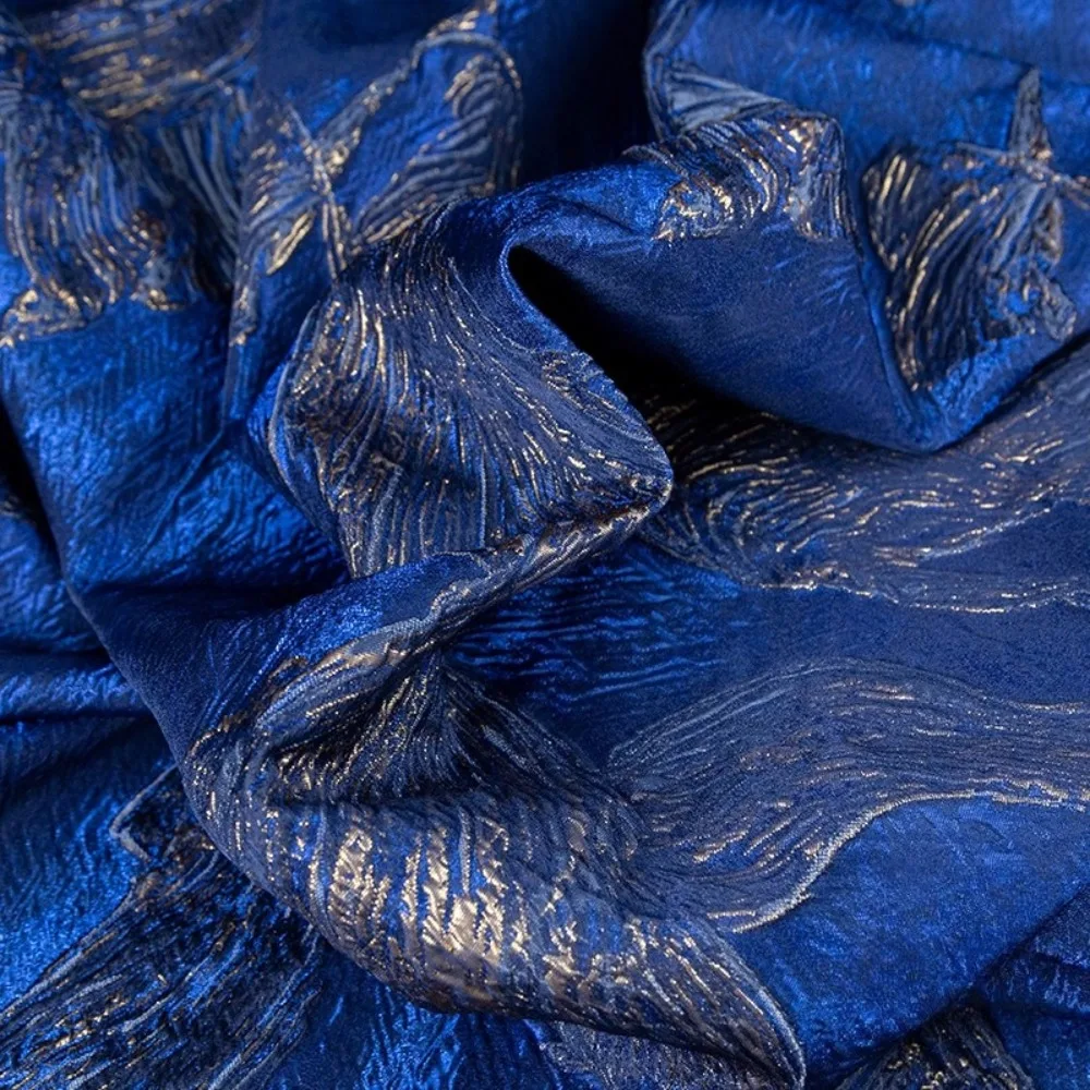 

Fangkong позолоченная жаккардовая ткань с текстурой, парчовая парча, жилет Cheongsam, короткая юбка, пальто, одежда, ткани «сделай сам» для шитья