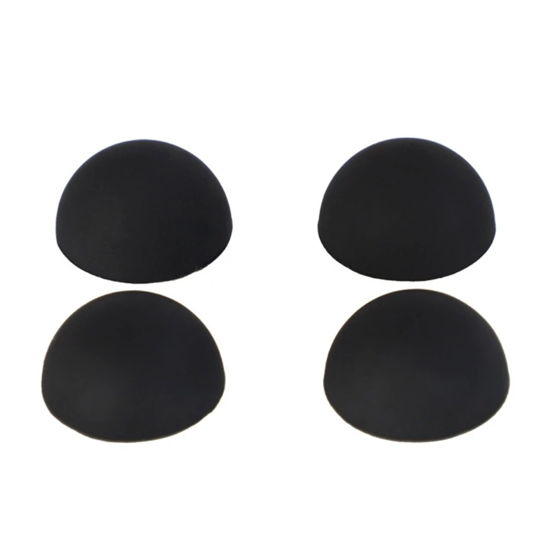 Silicone Elastomer Damper Shock Absorbing Feet for Record Players and Systems, Easy to Apply 4 Units