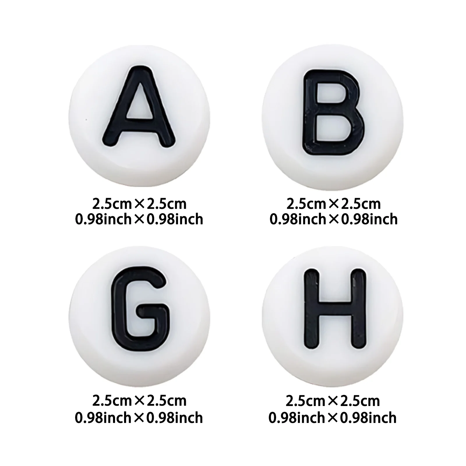 126 Stück Alphabet-Buchstaben-Aufkleber, nicht reinweiß, selbstklebende Buchstaben-Etiketten, Aufkleber für Scrapbooking, Basteln, DIY, Basteltagebuch – Detail 6