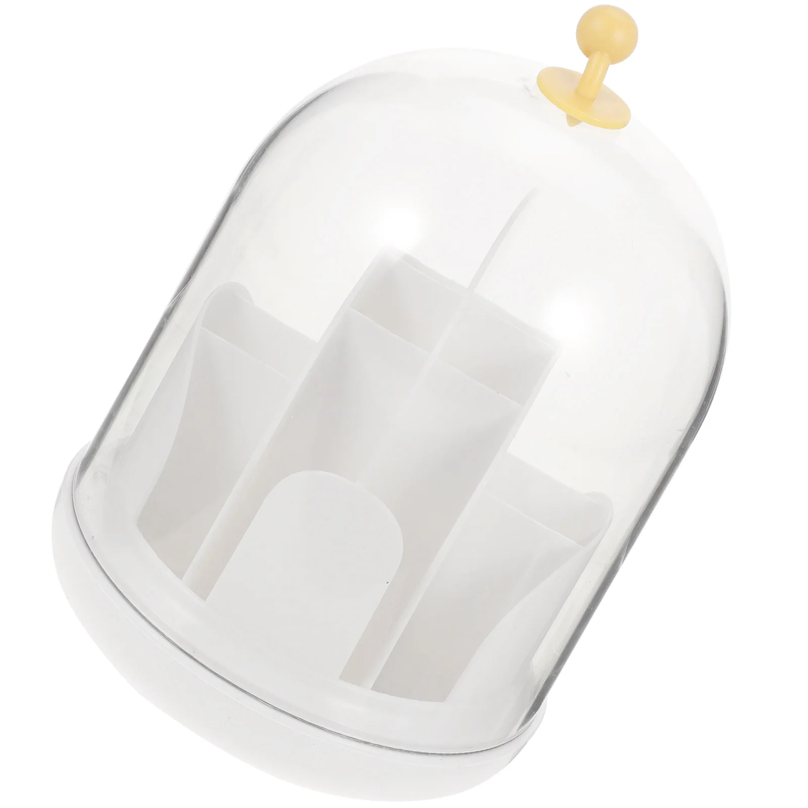 

Make up Cosmetics Box Travel Makeup Lipstick Organizer with Lid The Pet Holder Holders