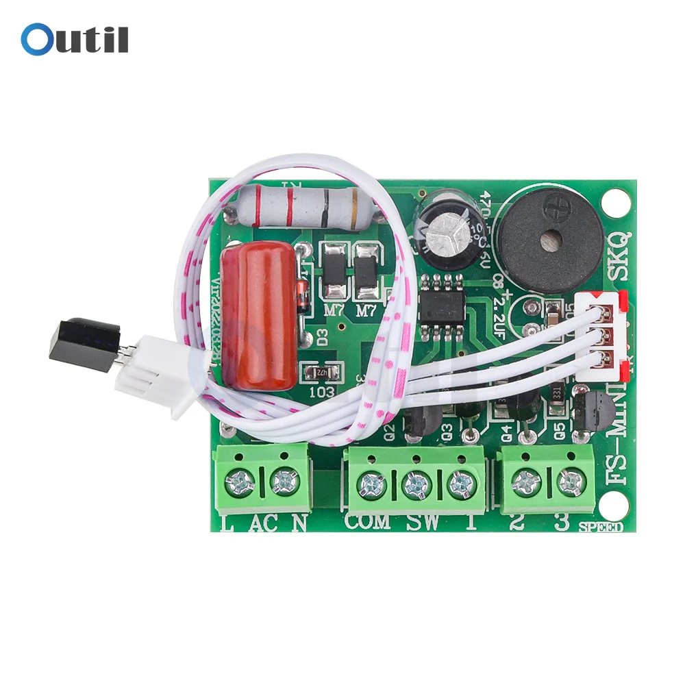 Air Conditioning Fan Electric Fan Remote Control Cold Fan Mother Board Circuit Board with remote control Circuit Universal Board