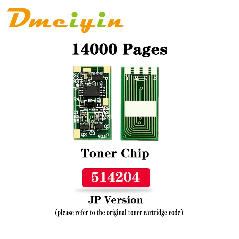 Untuk Ricoh P501/501M/IP500SF Chip Toner + Chip Drum Versi JP