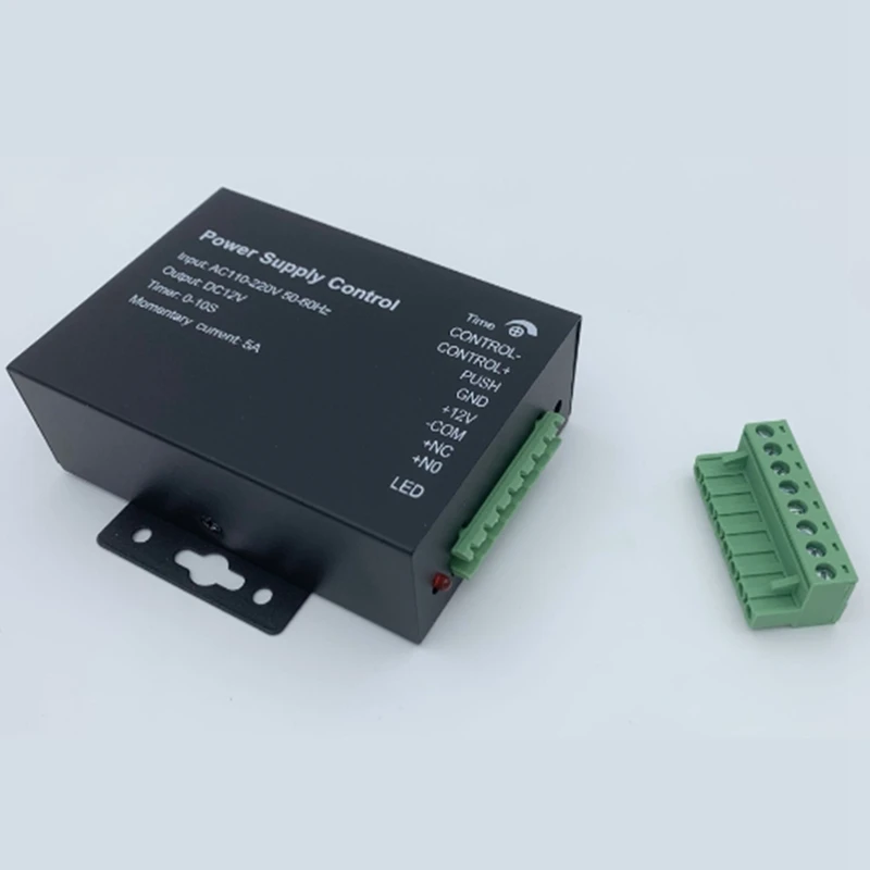 BAAY DC 12V Door Access Control System Switch Power Supply 5A AC100-240V For Electric Lock RFID Access Control System
