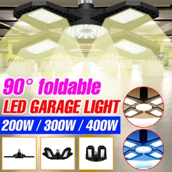 Led E27 Garage Licht 220V Vouwen Plafondlamp High Power Lampara Led High Bay Lamp 200W 300W 400W Ufo Industriële Verlichting