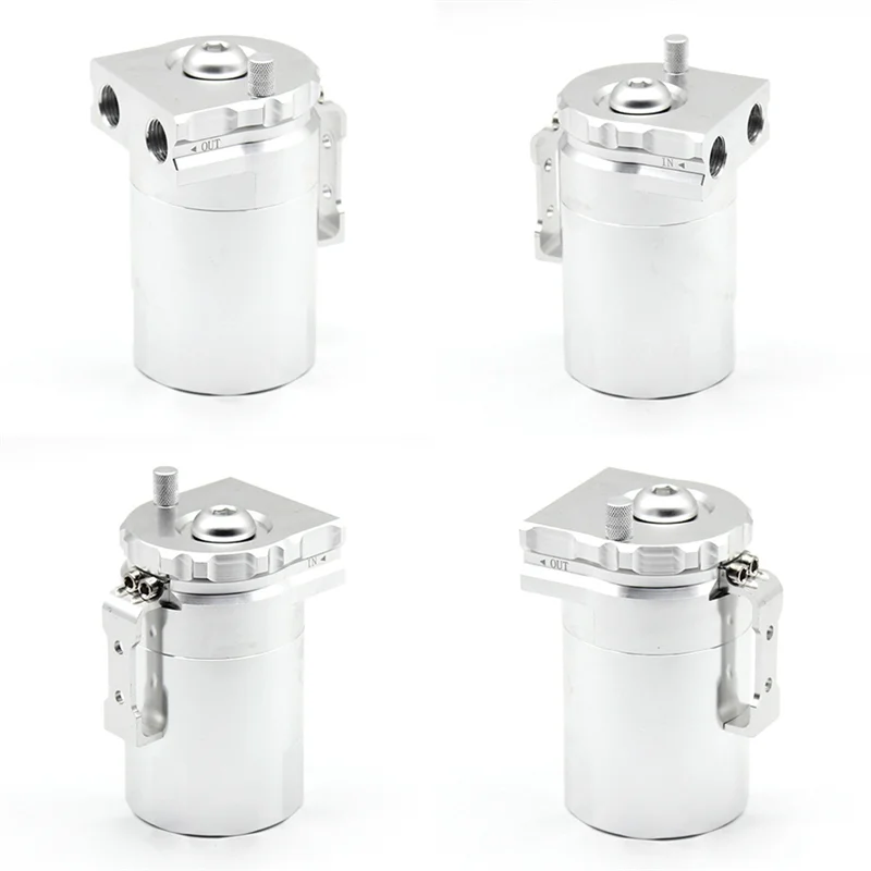 

Car Breather Oil Pot Kit With Air Fiter Oil Separator For Chevy Silverado 19-20 GMC Sierra 19-20-A28K