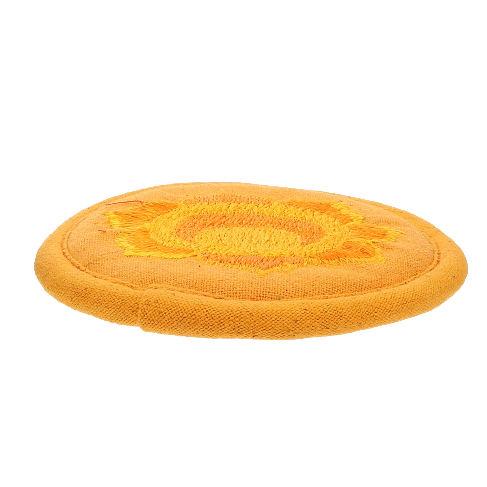 

Buddhist Ritual Implement Rounded Cushion Exquisite Workmanship Strong Buddhist Meaning Practical Gift Buddha Sound Bowl Pad