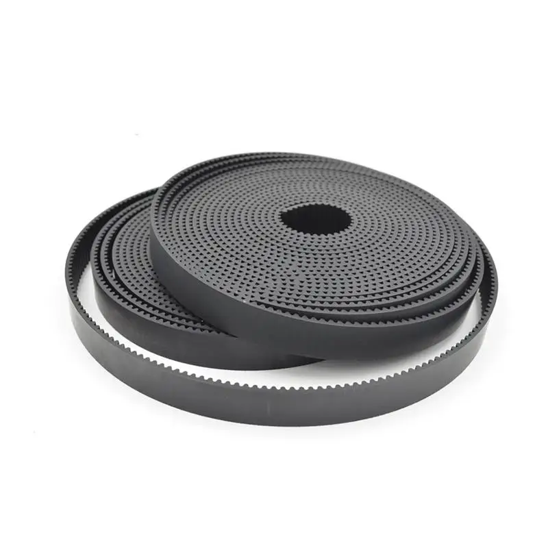 

10M eters HTD 3M Open Synchronous Belt PU Black 3M-15mm Width 15mm Polyurethane Steel HTD3M Timing Belt Engraving CNC Laser