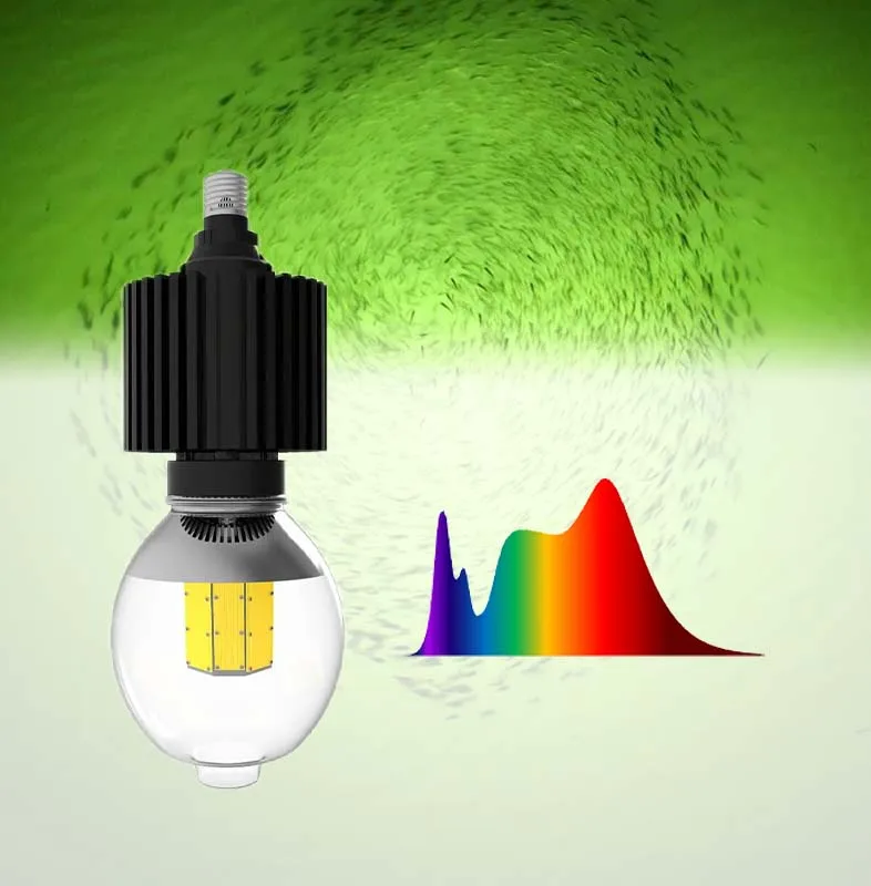 

Лампа для приманки для кальмара Ip66 Led Cob Ocean Высокая мощность 500 Вт Лампа для приманки для ловли кальмара для рыбалки