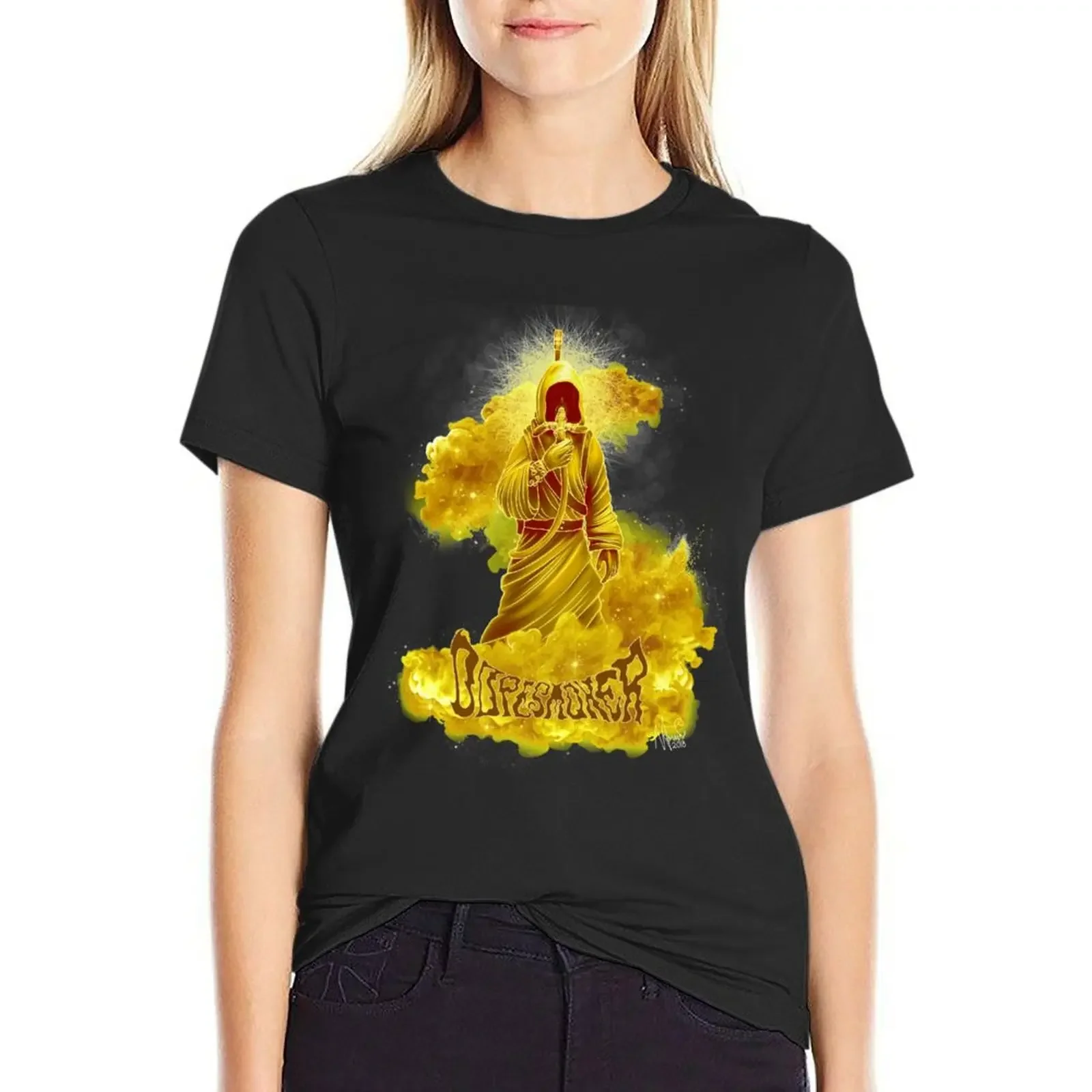 

Weedian (The Golden One) T-Shirt plus sizes kawaii clothes customs design your own summer clothes cute t-shirts for Women