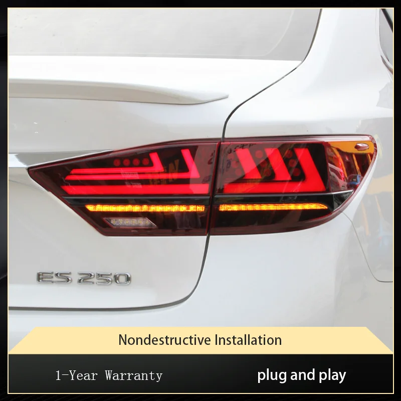 Car Light for Lexus S200 ES260 ES250 ES300 ES350 2013-2017 ES Series Modified LED DRL Tail Lamp Assembly Signal Tool Accessories