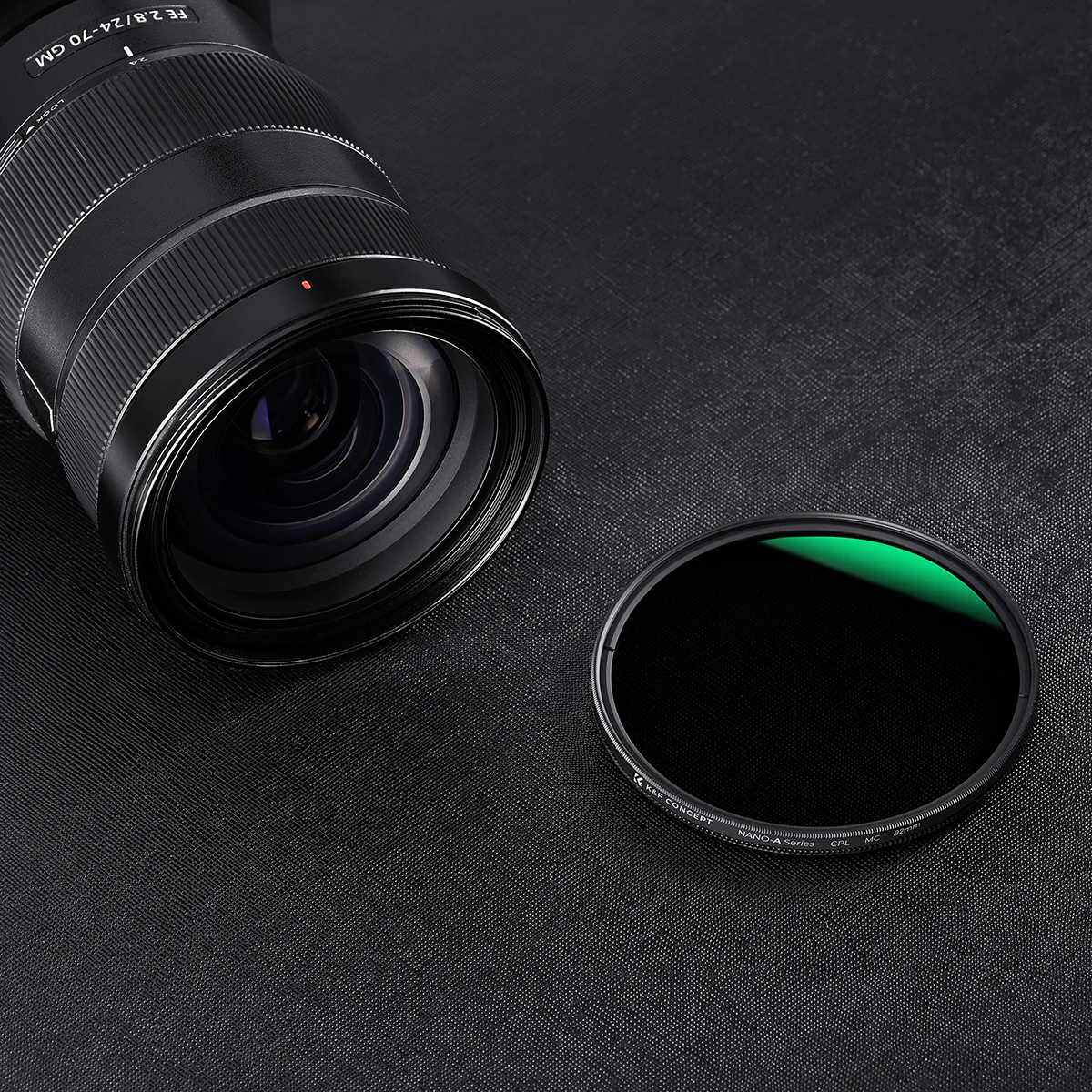K & f Konzept 67mm cpl Filter 58mm 82mm Linse Zirkular polarisator Grün beschichtung filter eine Serie 49mm 52mm 55mm 77mm 62mm 72mm – Detail 6