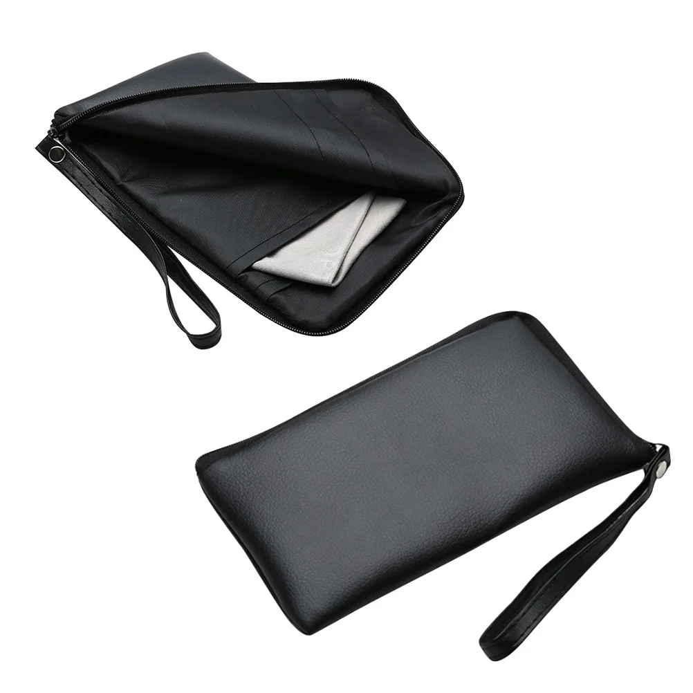 

Shell Eyeglass Case Handmade Pvc Vintage Glasses Protective Case For Scratch Protection Eyewear Accessories Black