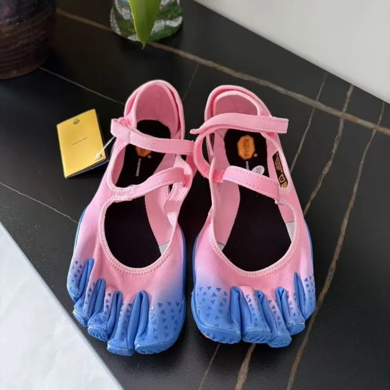 nouvelles-chaussures-fivefingers-pilates-pour-fitness-en-salle-yoga-danse-v-soul-a-cinq-doigts-a-bout-fendu-lacets-bleus-emballage-inclus